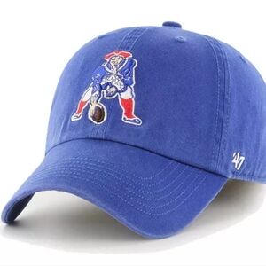 47' Brand New England Patriots Gridiron Classics NFL Franchise Legacy Fitted Hat